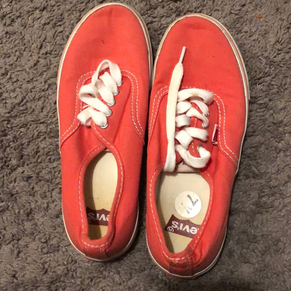 Coral sneakers